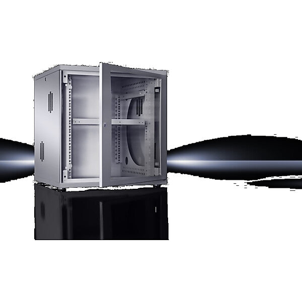 Rittal FlatBox 6HE, BxT600x600mm 19"-Profilschienen DK 7507.100